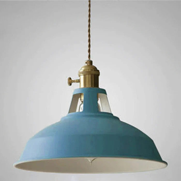 IronGlow Industrial Retro Hanging Lamp made of Metal, E27