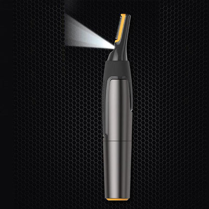 Precision Eyebrow Trimmer | Ultra-thin Electric Detail Shaver | Black