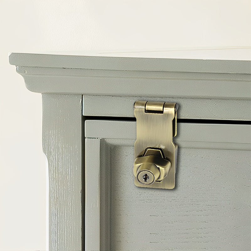 Door lock bolt | Installation without drilling with key