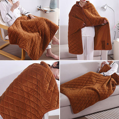 USB Heating Blanket | Quick Heating, Soft Portable Design