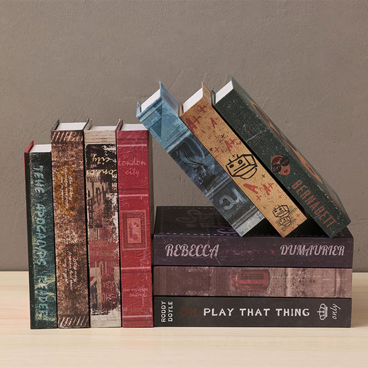 Vintage-Inspired Decorative Book Collection Homeandso