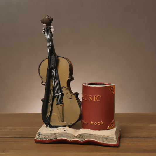Vintage Book-Style Desk Organizer Homeandso