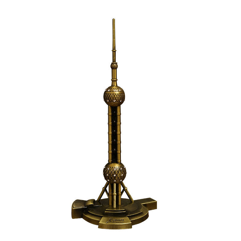 Decorative Metal Tower Sculpture Homeandso