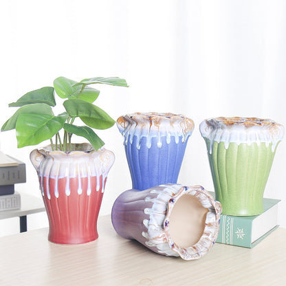 Artistic Ceramic Planter