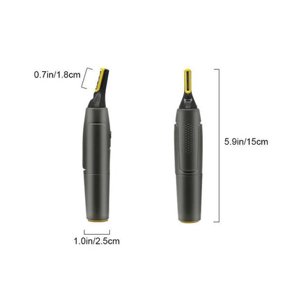 Precision Eyebrow Trimmer | Ultra-thin Electric Detail Shaver | Black