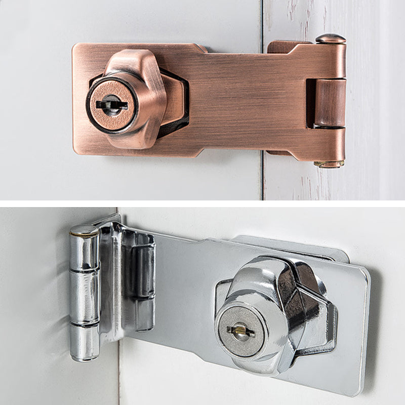 Door lock bolt | Installation without drilling with key