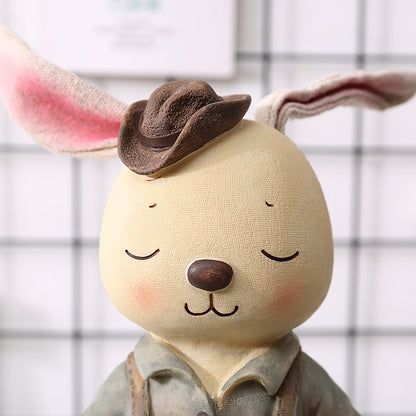 Decorative Bunny Figurines Homeandso