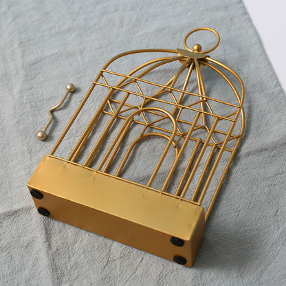 Decorative Metal Storage Basket Homeandso