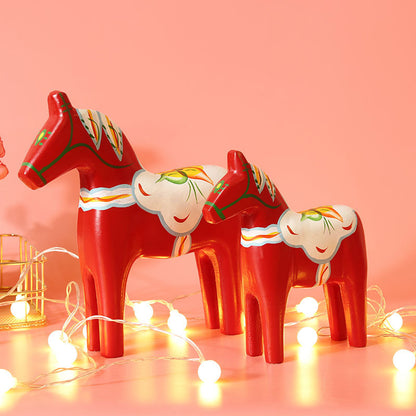 Decorative Horse Figurine Set Homeandso