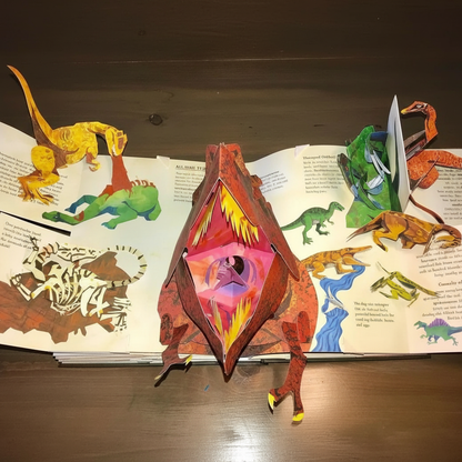 3D Pop-up Book Dinosaur