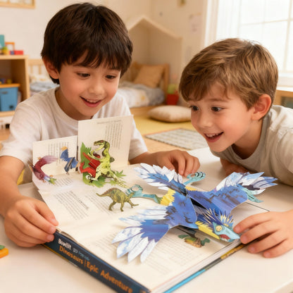 3D Pop-up Book Dinosaur