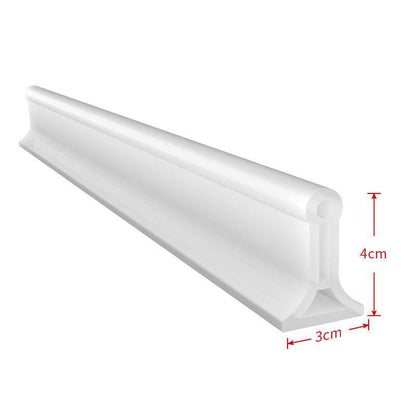 Silicone Water Retention Strip | Flexible Splash Guard for Shower, Bathroom & Kitchen