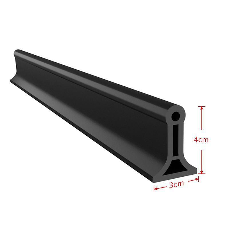 Silicone Water Retention Strip | Flexible Splash Guard for Shower, Bathroom & Kitchen