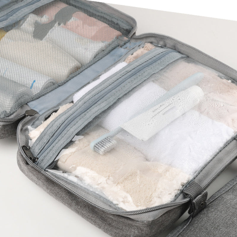 Cosmetic organizer for travel
