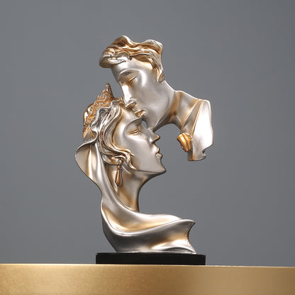 Romantic Couple Decorative Sculpture Homeandso