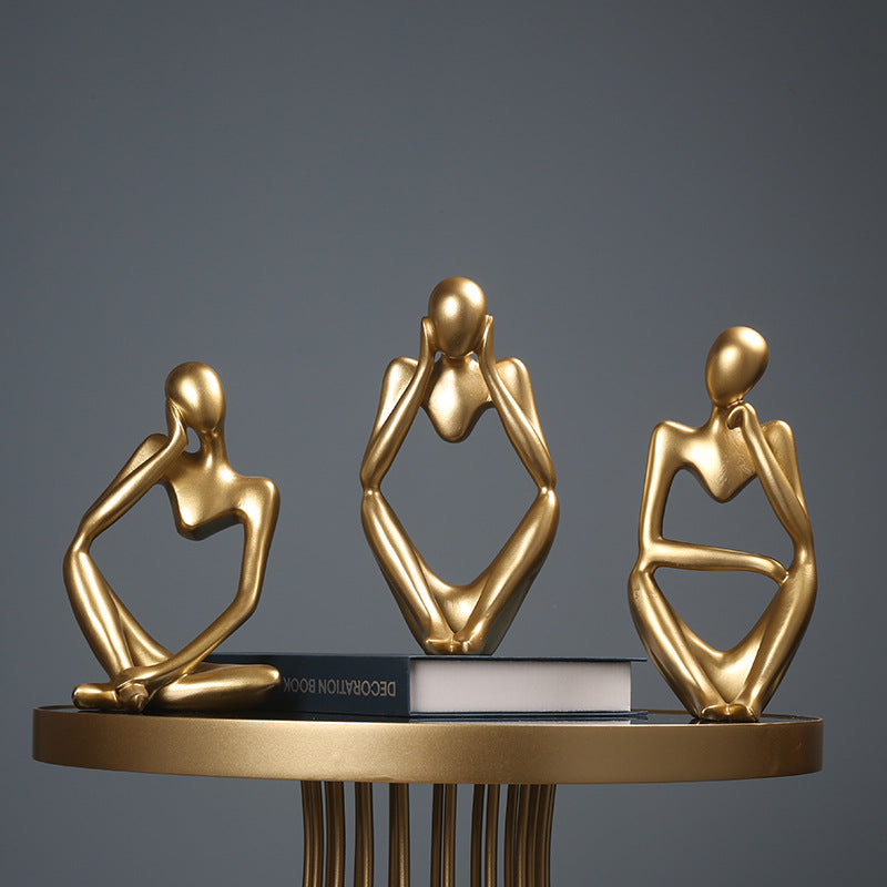 Artistic Metal Figurine Homeandso