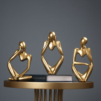 Artistic Metal Figurine Homeandso