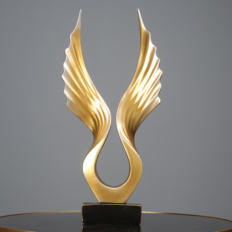 Abstract Winged Sculpture Homeandso