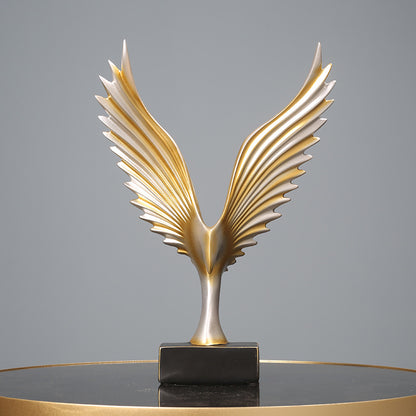 Abstract Winged Sculpture Homeandso