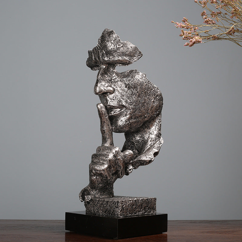 Contemporary Human Figurine Sculpture Homeandso