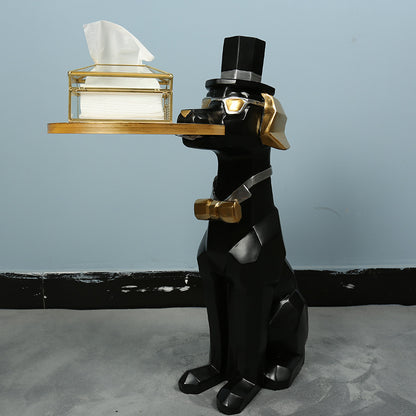 Decorative Dog Tissue Holder Homeandso