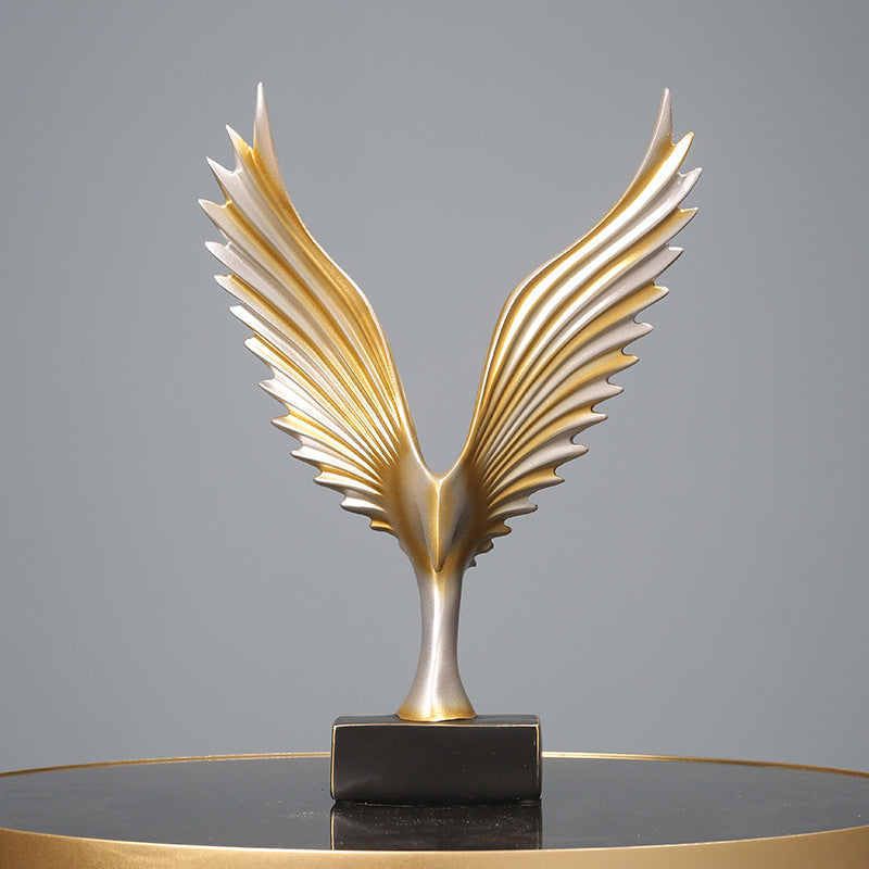 Abstract Winged Sculpture Homeandso