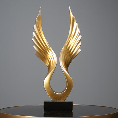 Abstract Winged Sculpture Homeandso