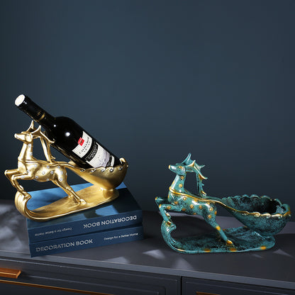 Decorative Wine Bottle Holder Homeandso