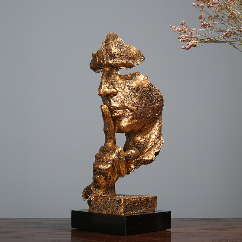 Contemporary Human Figurine Sculpture Homeandso