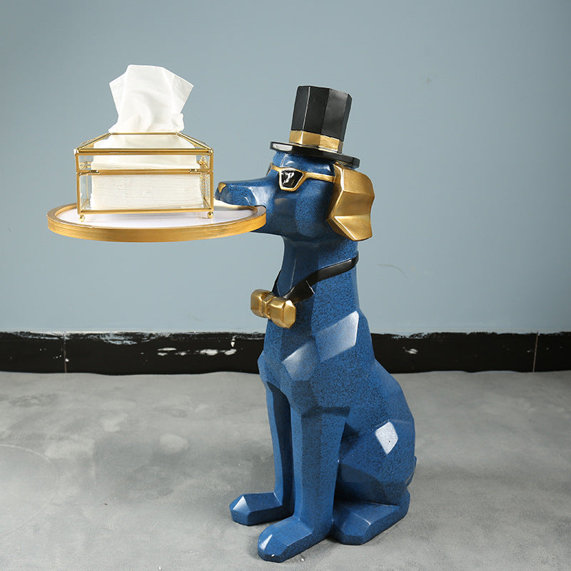 Decorative Dog Tissue Holder Homeandso