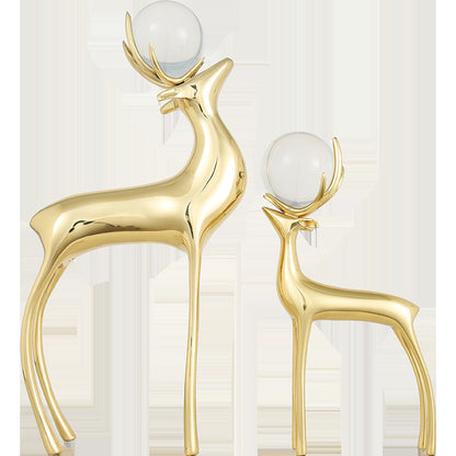 Home Decor Decorative Deer Figurines Homeandso
