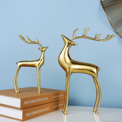 Home Decor Decorative Deer Figurines Homeandso