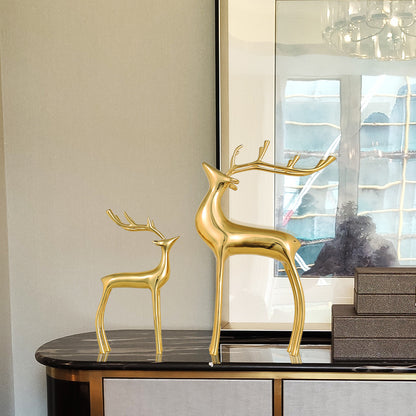 Home Decor Decorative Deer Figurines Homeandso