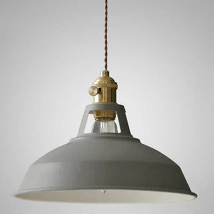 IronGlow Industrial Retro Hanging Lamp made of Metal, E27