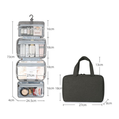 Cosmetic organizer for travel