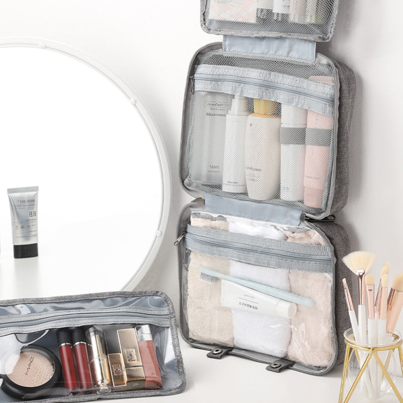 Cosmetic organizer for travel