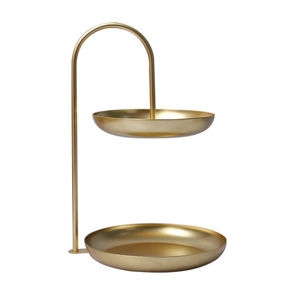 Heart-Shaped Two-Tiered Dessert Stand Homeandso