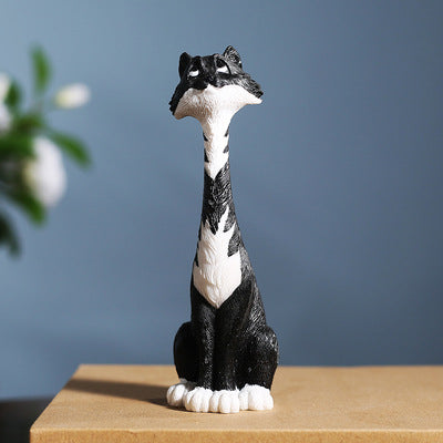 Decorative Cat Figurine Homeandso