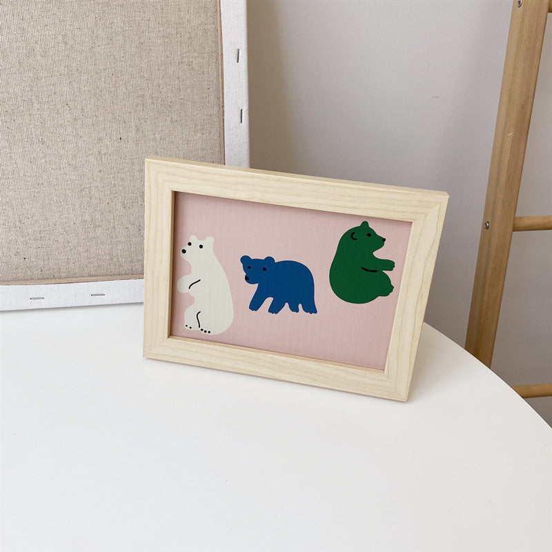 Cute Hedgehog Art Print Frame