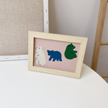 Cute Hedgehog Art Print Frame