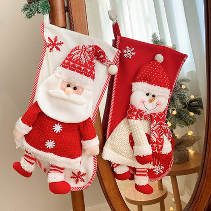 Festive Decorative New Year Stocking