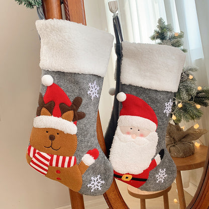Festive Decorative New Year Stocking