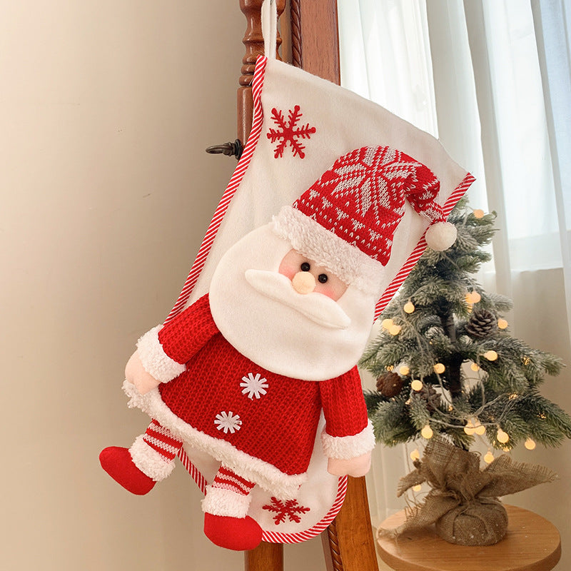 Festive Decorative New Year Stocking