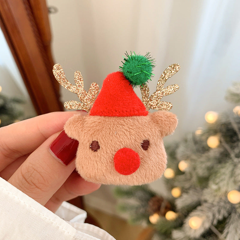 Cute Holiday-Themed Snowman Brooch