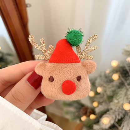 Cute Holiday-Themed Snowman Brooch