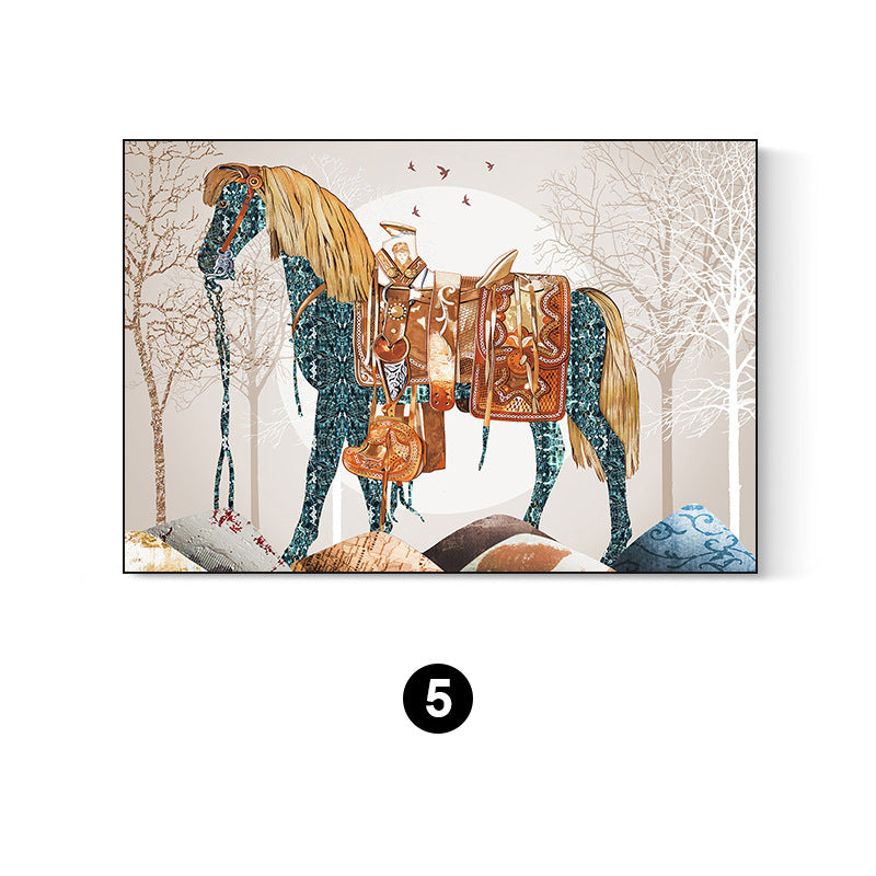 Decorative Horse-Themed Wall Art Homeandso