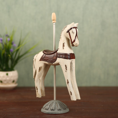 Decorative Carousel Horse Figurine Homeandso