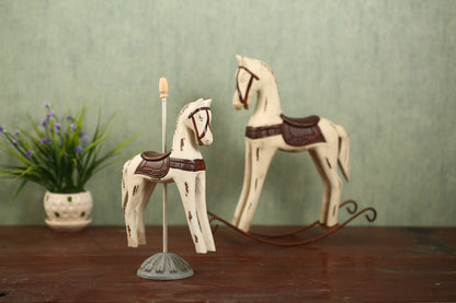 Decorative Carousel Horse Figurine Homeandso