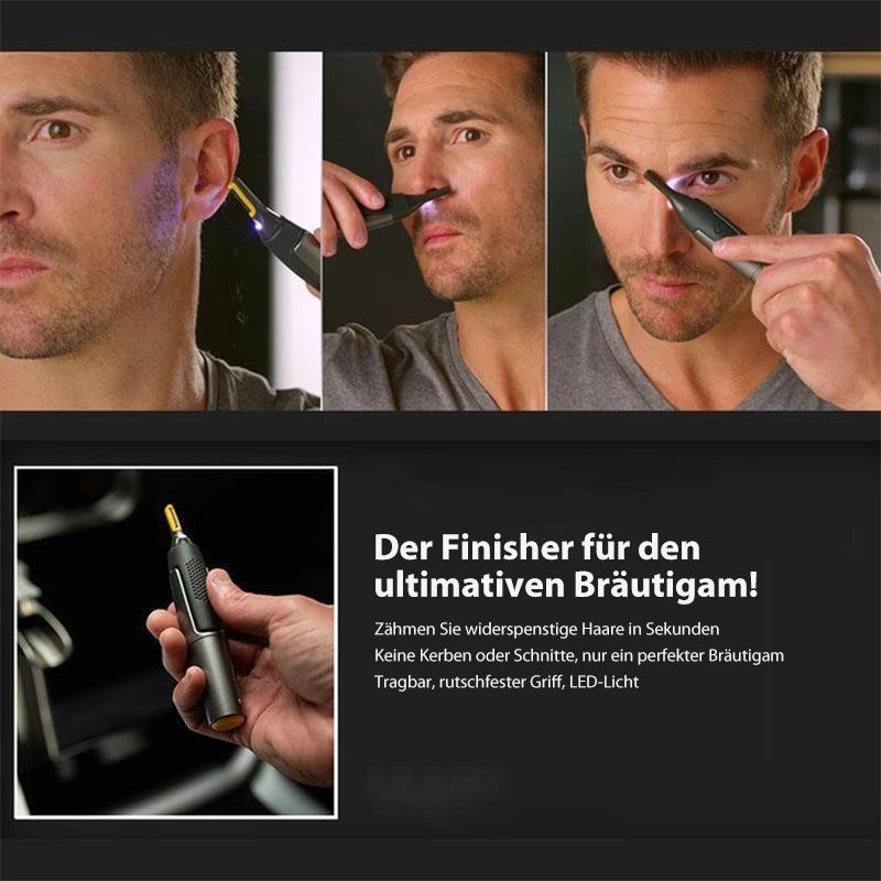 Precision Eyebrow Trimmer | Ultra-thin Electric Detail Shaver | Black