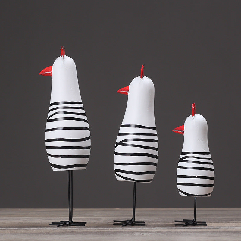 Decorative Chicken Sculptures Homeandso